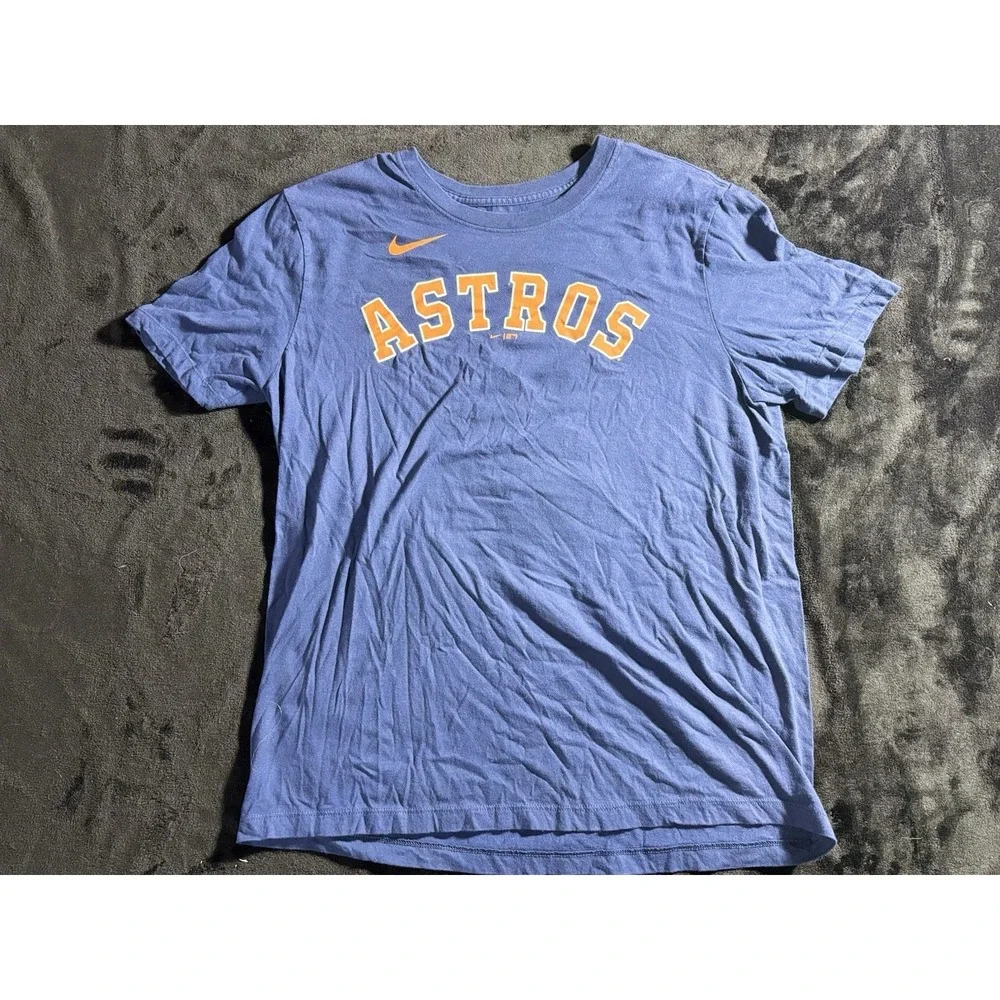 Houston Astros The Nike Tee Alex Bregman #2 Tee Shirt Mens Large - Picture 1 of 5